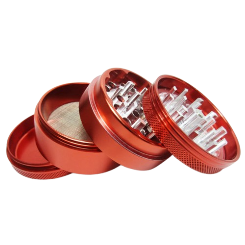 Sharpstone Grinder 4 Piece 2.5′ - Red (MO303)