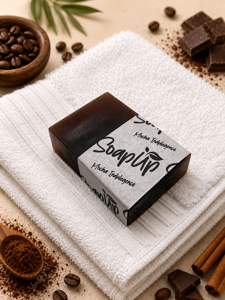 Hemp Seed Oil Soap Bar - Mocha Indulgence