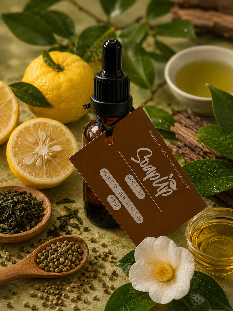 Hemp Seed Body Oil & Japanese Yuzu