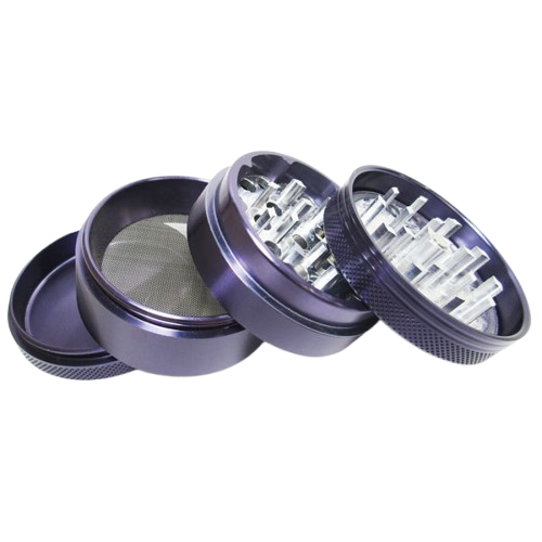 Sharpstone Grinder 4 Piece 2.5′ - Purple (MO307)