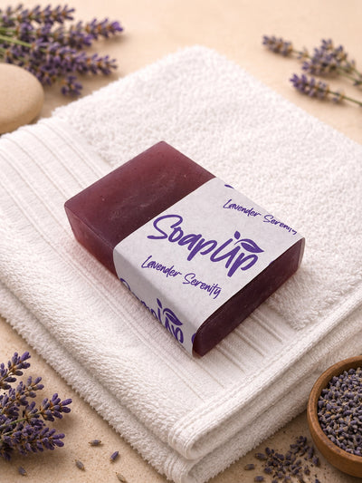 Hemp Seed Oil Soap Bar - Lavender Serenity
