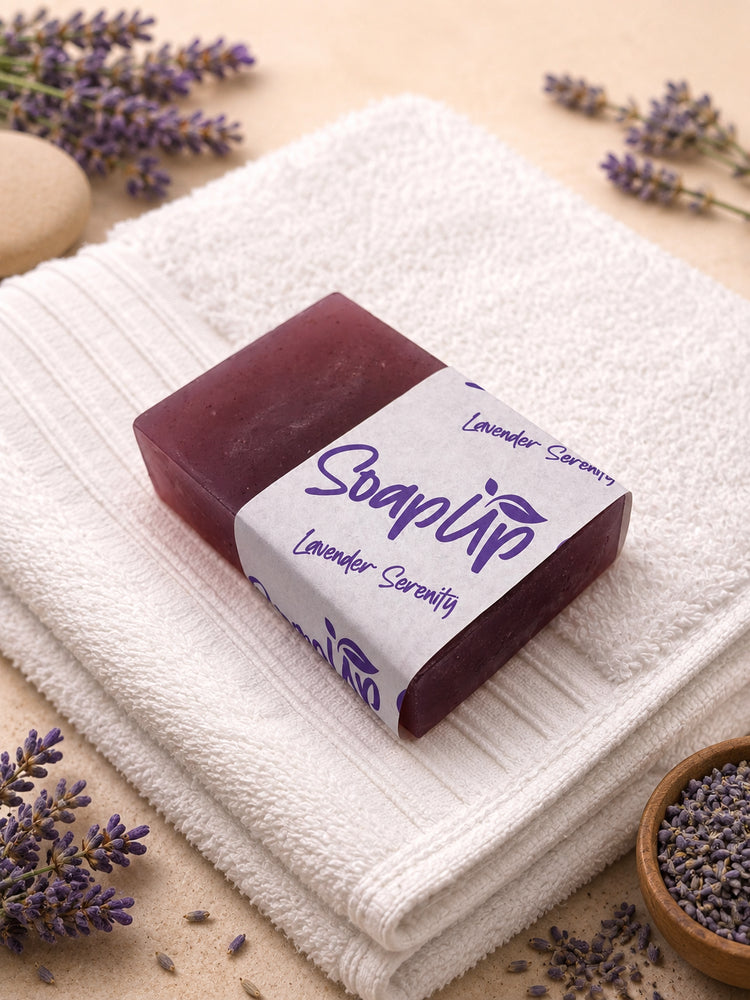 Hemp Seed Oil Soap Bar - Lavender Serenity