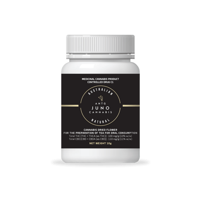 ANTG Juno THC 10%:CBD 11% - 10g (Indica Dominant)