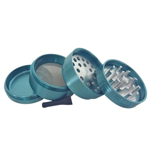 Sharpstone Grinder 4 Piece 2.5′ - Metallic Teal (MO304)
