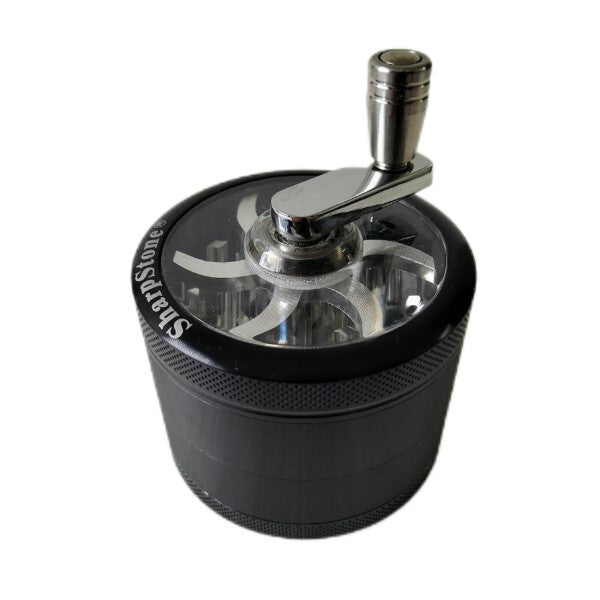Sharpstone Grinder with Handle 60mm 4pce Black (MO183)